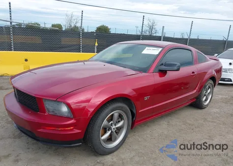 2007 Ford Mustang Gt Deluxe/Gt Premium из США, поврежденный, VIN 1ZVFT82H275209429